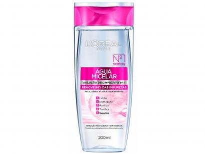 Água Micelar Loreal Paris 5 em 1 - 200ml