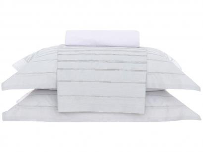 Jogo de Cama King Buddemeyer 100% Algodão - 180 Fios Percalle Liverpool 4 Peças