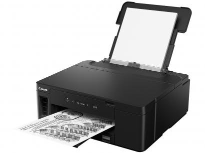 Impressora Canon Mega Tank GM2010 Tanque de Tinta - Preto e Branco Wi-Fi USB e Placa de Rede
