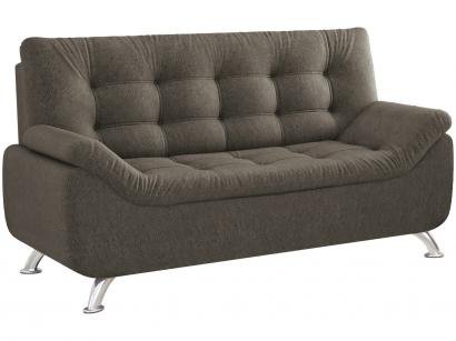 Sofá 2 Lugares Suede Decore Durban - Linoforte