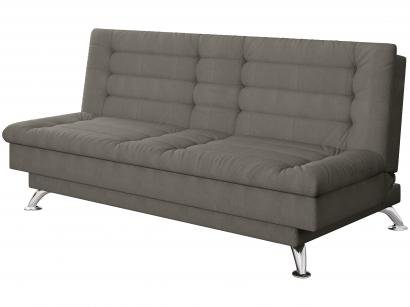 Sofá-cama Casal 3 Lugares Suede Reclinável - Linoforte Maya