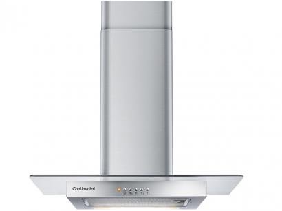 Coifa de Parede Continental 60cm 4 Bocas Inox - 3 Velocidades CC6VX