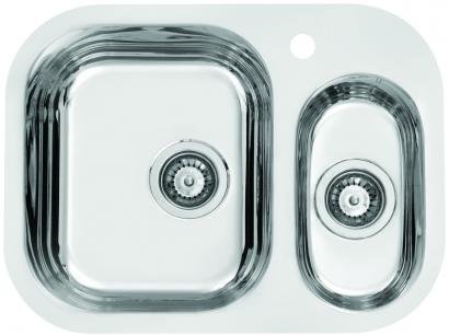 Cuba para Cozinha Franke Dupla Aço Inox de Embutir - Retangular 62,5x50cm Prática Quinline