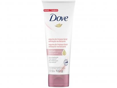 Espuma de Limpeza Facial Dove Nutrium Moisture - Beauty Sérum 100g