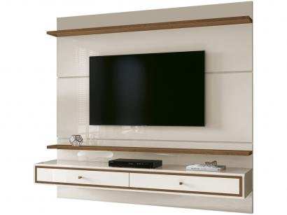 Painel para TV Até 58" 2 Prateleiras EDN Móveis - Treviso