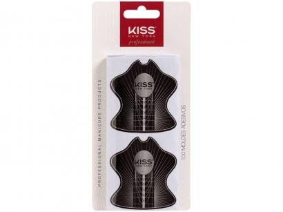 Molde para Unha de Gel Acrygel e Porcelana - FNF101BR Kiss New York 100 Unidades