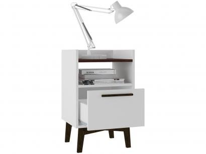 Mesa Lateral 1 Gaveta Wood - BPI 103-209