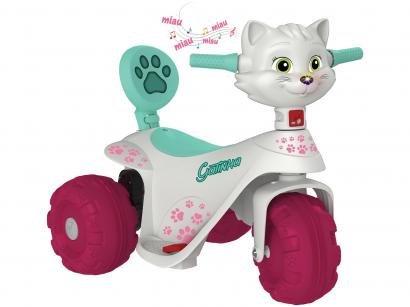 Mini Moto Elétrica Infantil Scooter Gatinha 6V - Bandeirante
