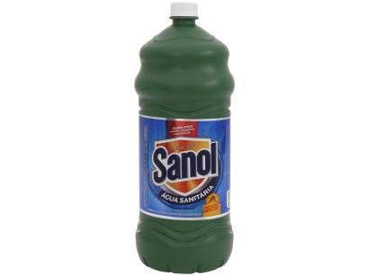 Água Sanitária Sanol Cloro Ativo - 2L