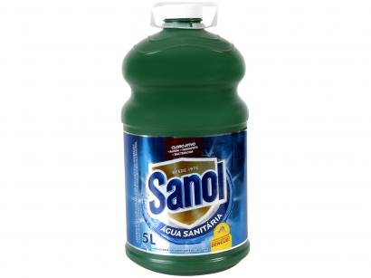 Água Sanitária Sanol Cloro Ativo - 5L