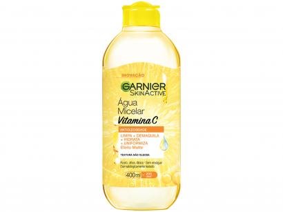 Água Micelar Garnier Uniform&Matte Skin Active - 400ml