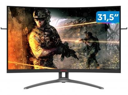 Monitor Gamer AOC Agon III AG323FCXE 31,5" LED - Curvo Widescreen Full HD HDMI VGA 1ms