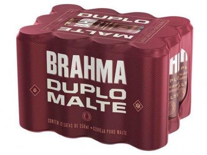 Cerveja Brahma Duplo Malte 350ml - 12 Unidades