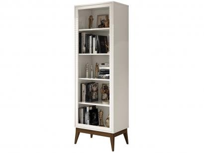 Estante para Livros 4 Prateleiras - EDN Móveis Class Garbo