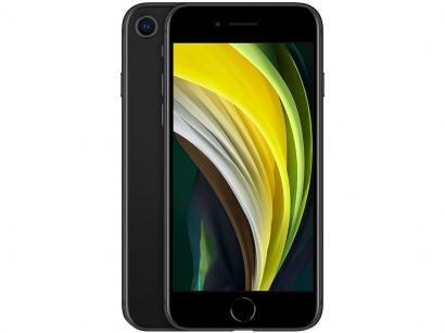 iPhone SE Apple 256GB Preto 4,7" 12MP iOS