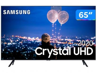 Smart TV Crystal UHD 4K LED 65" Samsung - 65TU8000 Wi-Fi Bluetooth HDR 3 HDMI 2 USB