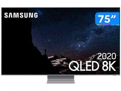 Smart TV 8K QLED 75" Samsung 75Q800TA - Wi-Fi Bluetooth HDR 4 HDMI 2 USB