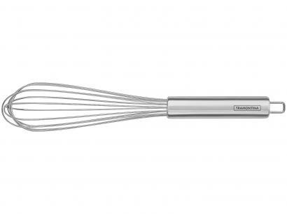 Batedor/Fuê Ovos e Massa Inox 37cm Tramontina - Marffim 63809540