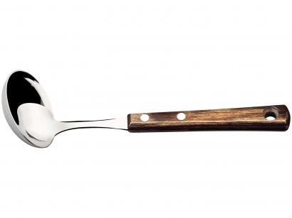 Concha para Molho Inox Tramontina Polywood - Castanha 20,1cm