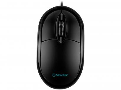 Mouse Movitec Óptico 1000DPI 3 Botões - OMFC-01