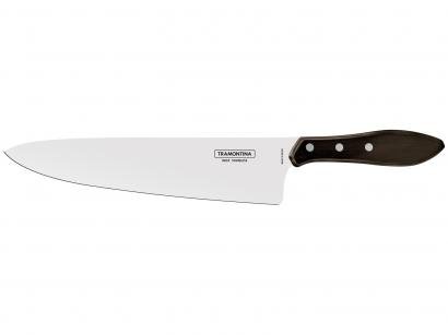 Faca para Carne Tramontina Inox 10" Polywood
