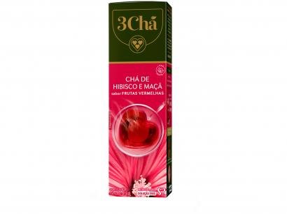 Cápsula Chá Hibisco e Maçã TRES 3 Corações - 10 Cápsulas
