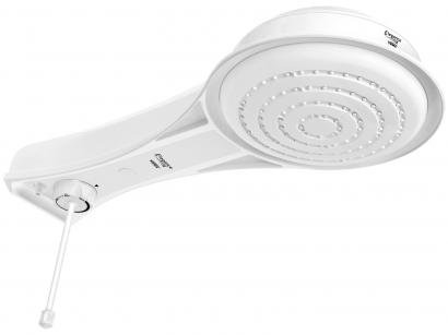 Ducha Eletrônica Fame Elegance 5400W Redonda - Branca Temperatura Gradual
