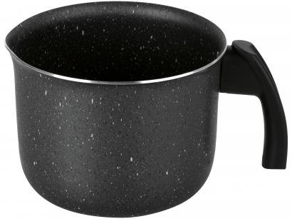 Leiteira Multiflon Alumínio Antiaderente 1,6L 14cm - Minerale Cinza