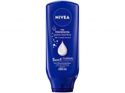 Creme Hidratante Corporal Nivea Milk para Banho - 250ml
