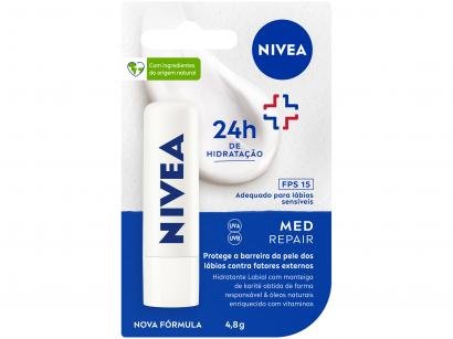 Hidratante Labial Nivea Med Repair - Reparação Intensiva 4,8g