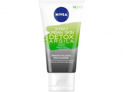 Máscara Facial Nivea Urban Skin Detox Argila - 166g