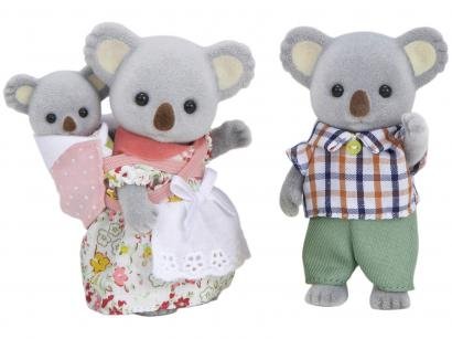 Sylvanian Families Família dos Coalas - com Acessórios Epoch Magia