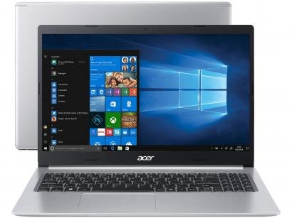 Notebook Acer Aspire 5 A515-54-587L Intel Core i5 - Quad-Core 8GB 256GB SSD 15,6" LED Windows 10