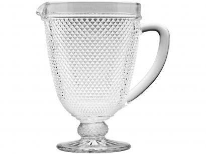 Jarra de Vidro Transparente 1L Bon Gourmet - Bico de Jaca