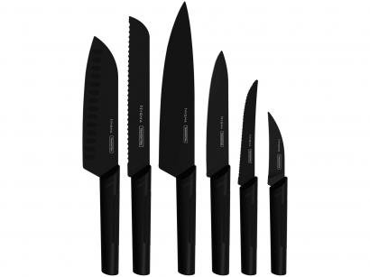 Jogo de Facas Tramontina Inox Nygma - 6 Peças