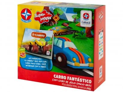 Massinha Super Massa Carro Fantástico Estrela - com Acessórios