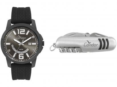 Relógio Masculino Condor Analógico - CO2115KTL/K2C Preto com Acessório