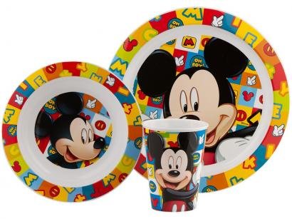 Kit Alimentação Infantil 3 Peças Lillo - Baby Care Disney