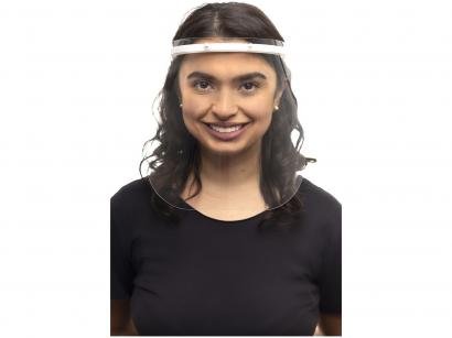 Máscara Protetor Facial Reutilizável Acetato - Slow Transparente