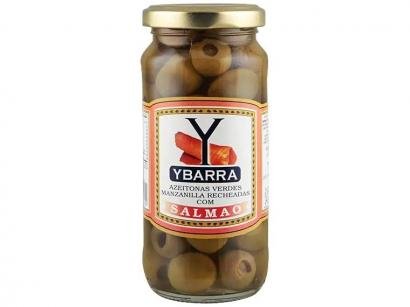 Azeitona Verde com Recheio Salmão Ybarra 142g