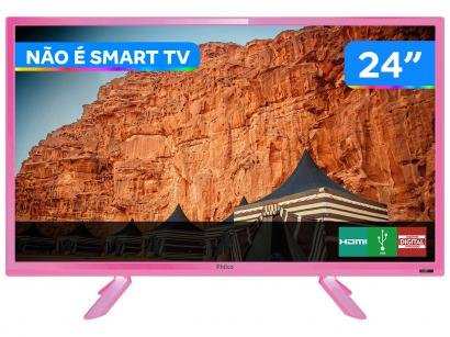 TV HD D-LED 24" Philco PTV24C10DR 2 HDMI - 2 HDMI 1 USB