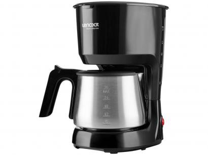 Cafeteira Elétrica Lenoxx Grand Coffee PCA035 - Jarra Inox 30 Cafés Preta