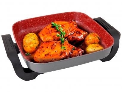 Panela Elétrica Britânia Redstone BPE06 1250W 3L - Controle de Temperatura