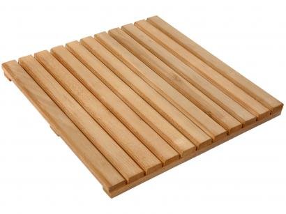 Deck de Madeira de Eucalipto Stain Jatoba 50x50cm - Massol D954