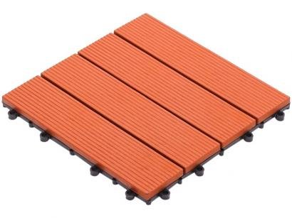 Mini Deck de Polipropileno Frisado Caramelo - 30x30cm Massol DE2027