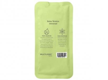 Bolsa Térmica Gel Multilaser Quente e Frio - Verde HC196