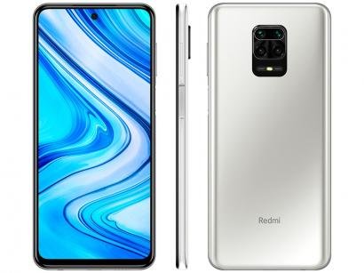 Smartphone Xiaomi Redmi Note 9 PRO 128GB Branco - 6GB RAM Tela 6,67" Câm. Quádrupla + Selfie 16MP