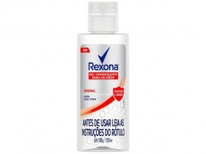 Gel Higienizador Rexona Original - Elimina até 99,9% das Bactérias 120ml