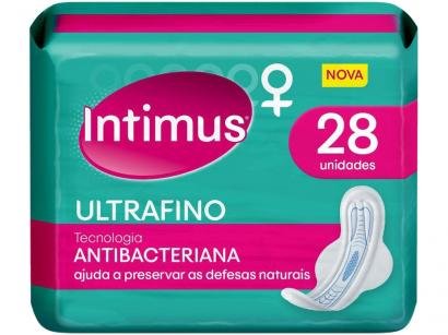 Absorvente Intimus Ultrafino com Abas Médio - 28 Unidades