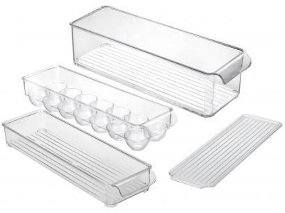 Organizador de Geladeira Arthi Organiza - 4 Peças